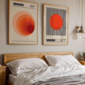 Brand New 2 x Bauhaus Print Posters 16x24”